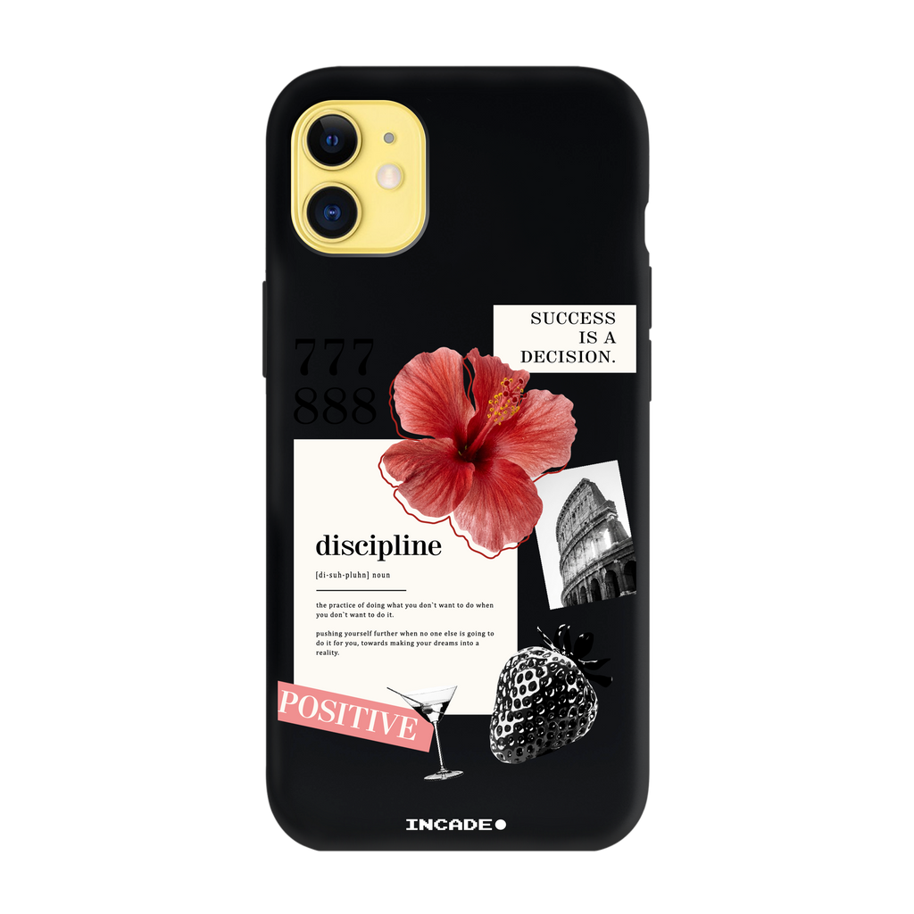 Чохол для iPhone 11 DISCIPLINE yellow — INCADE Black
