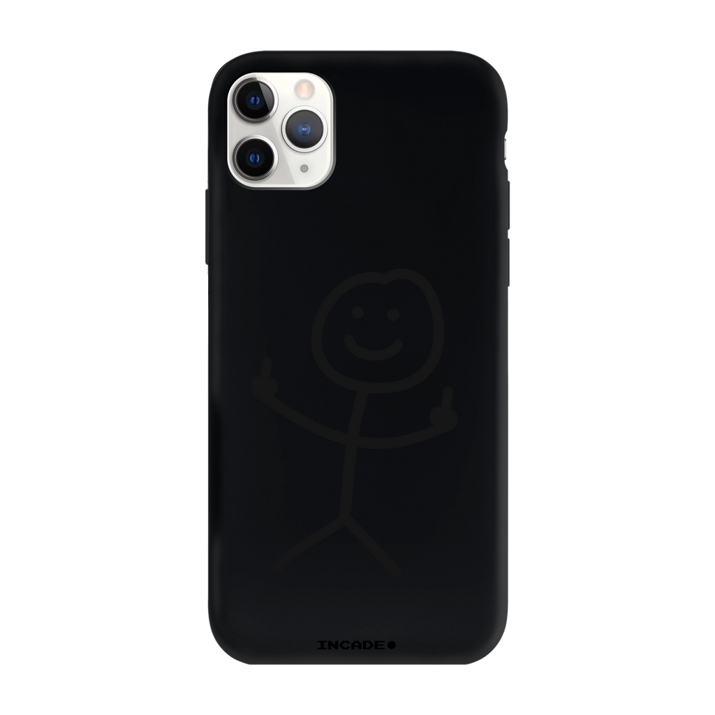 Чохол для iPhone 11 Pro DUDE silver — INCADE Black