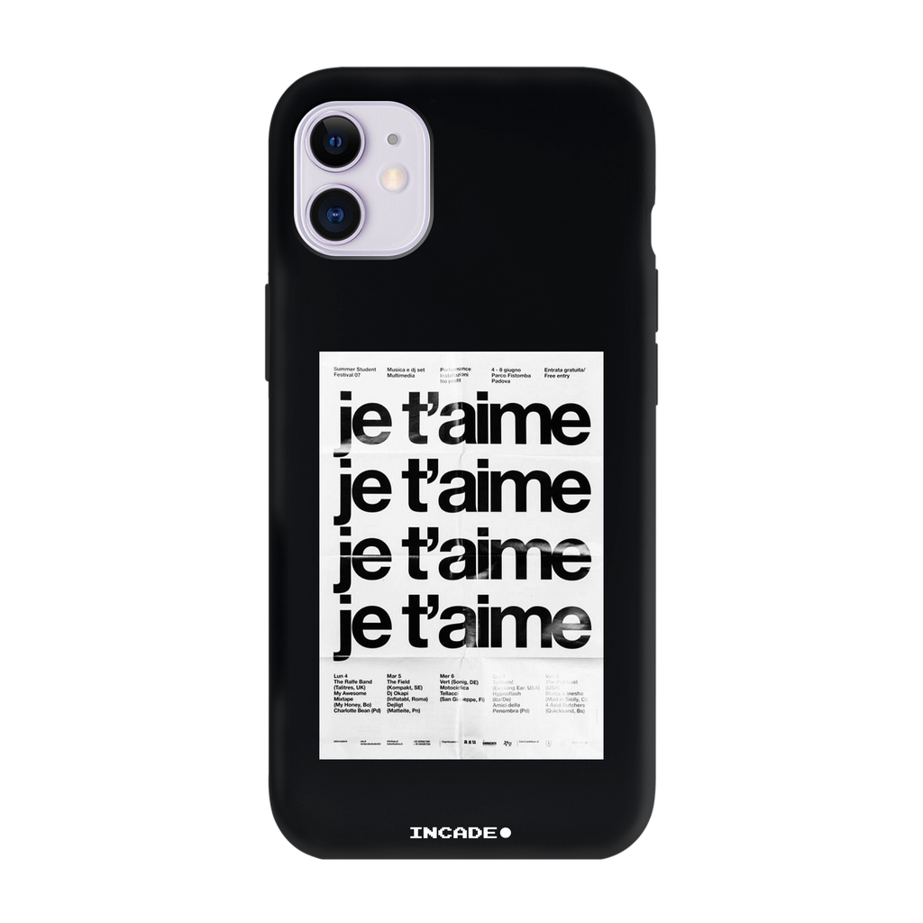 Чохол для iPhone 11 з принтом JE TAIME — фото 5