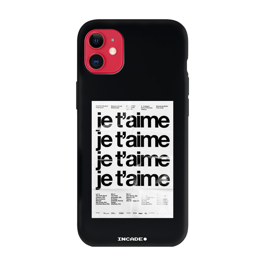 Чохол для iPhone 11 з принтом JE TAIME — фото 6