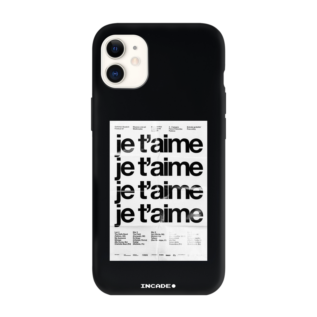 Чохол для iPhone 11 з принтом JE TAIME — фото 7