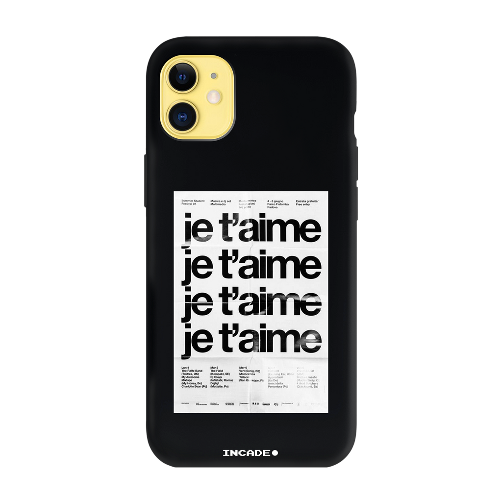 Чохол для iPhone 11 з принтом JE TAIME — фото 8