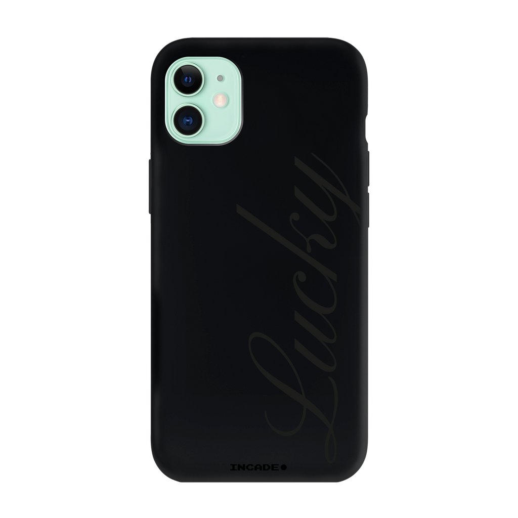 Чохол для iPhone 11 LCKY green — INCADE Black
