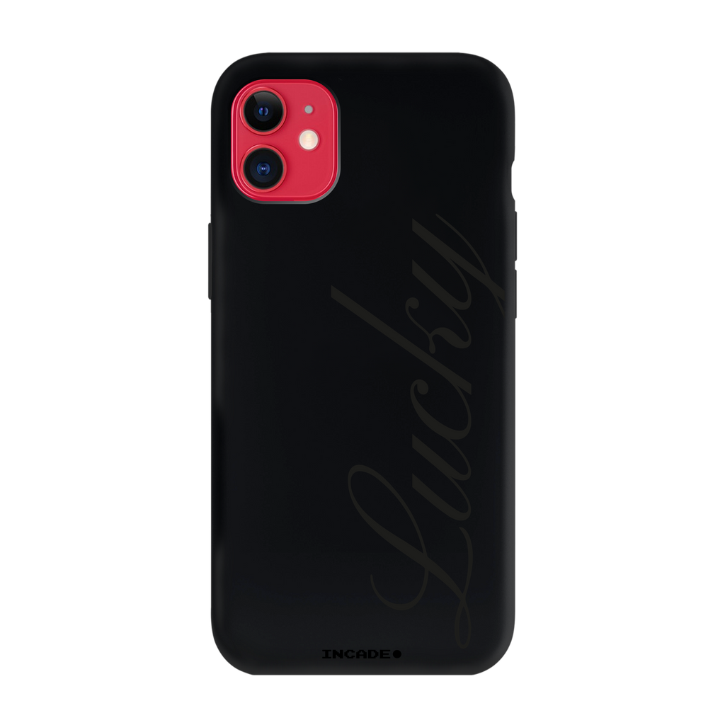 Чохол для iPhone 11 LCKY red — INCADE Black
