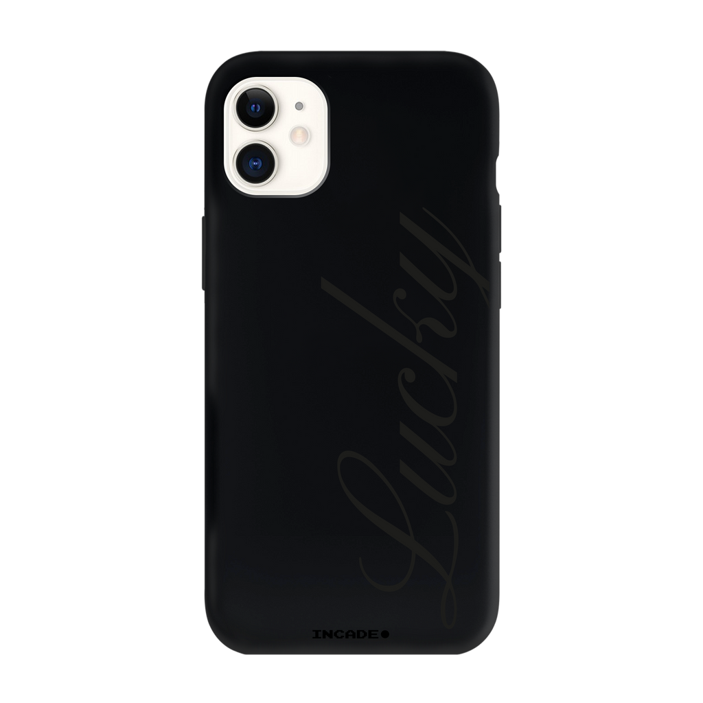 Чохол для iPhone 11 LCKY white — INCADE Black