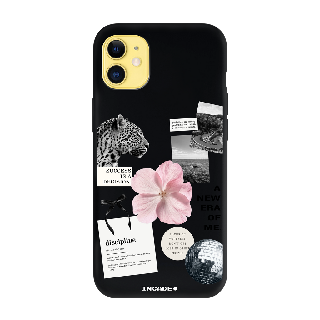 Чохол для iPhone 11 NEW ME yellow — INCADE Black