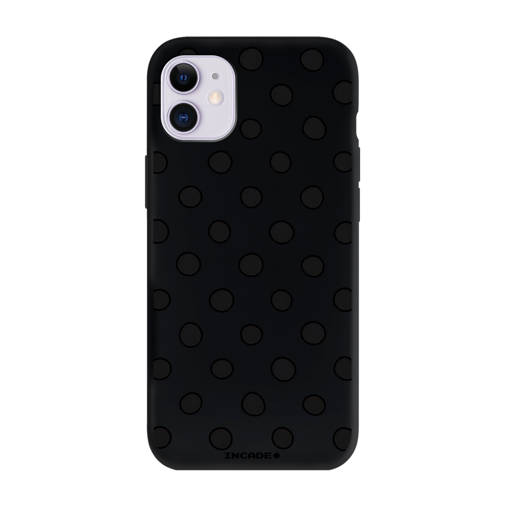 Чохол для iPhone 11 POLKADOT purple — INCADE Black