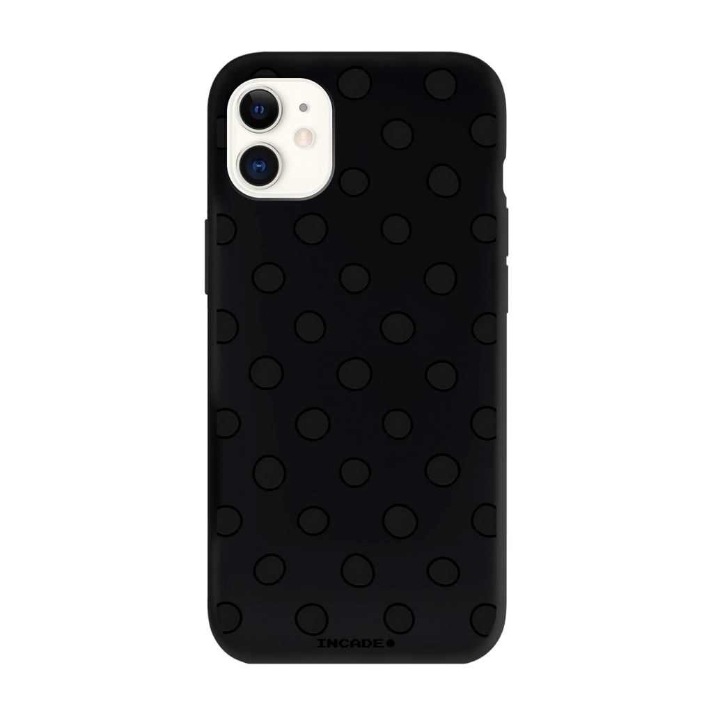 Чохол для iPhone 11 POLKADOT white — INCADE Black