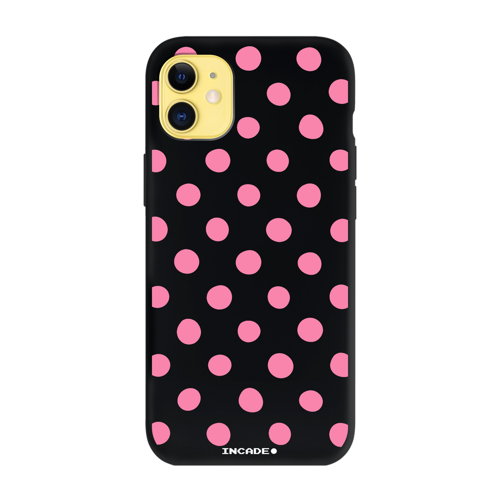 Чохол для iPhone 11 POLKADOT ROSE yellow — INCADE Black