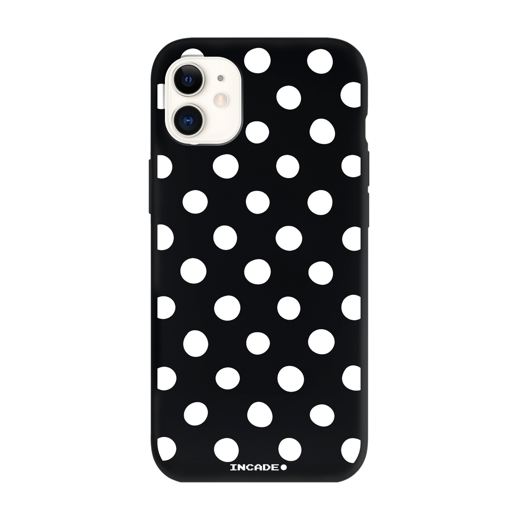 Чохол для iPhone 11 POLKADOT WHITE white — INCADE Black