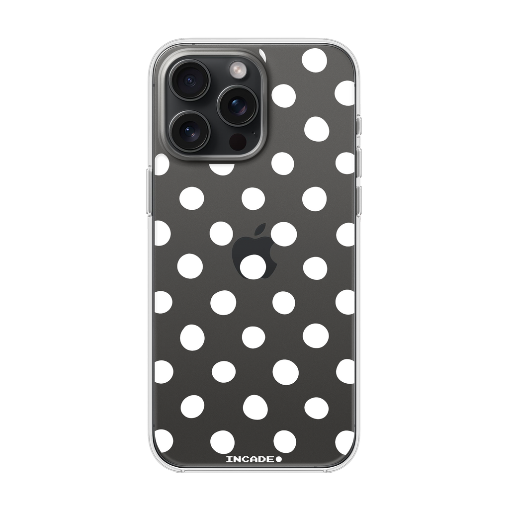 iPhone 15 Pro Max POLKADOT WHITE