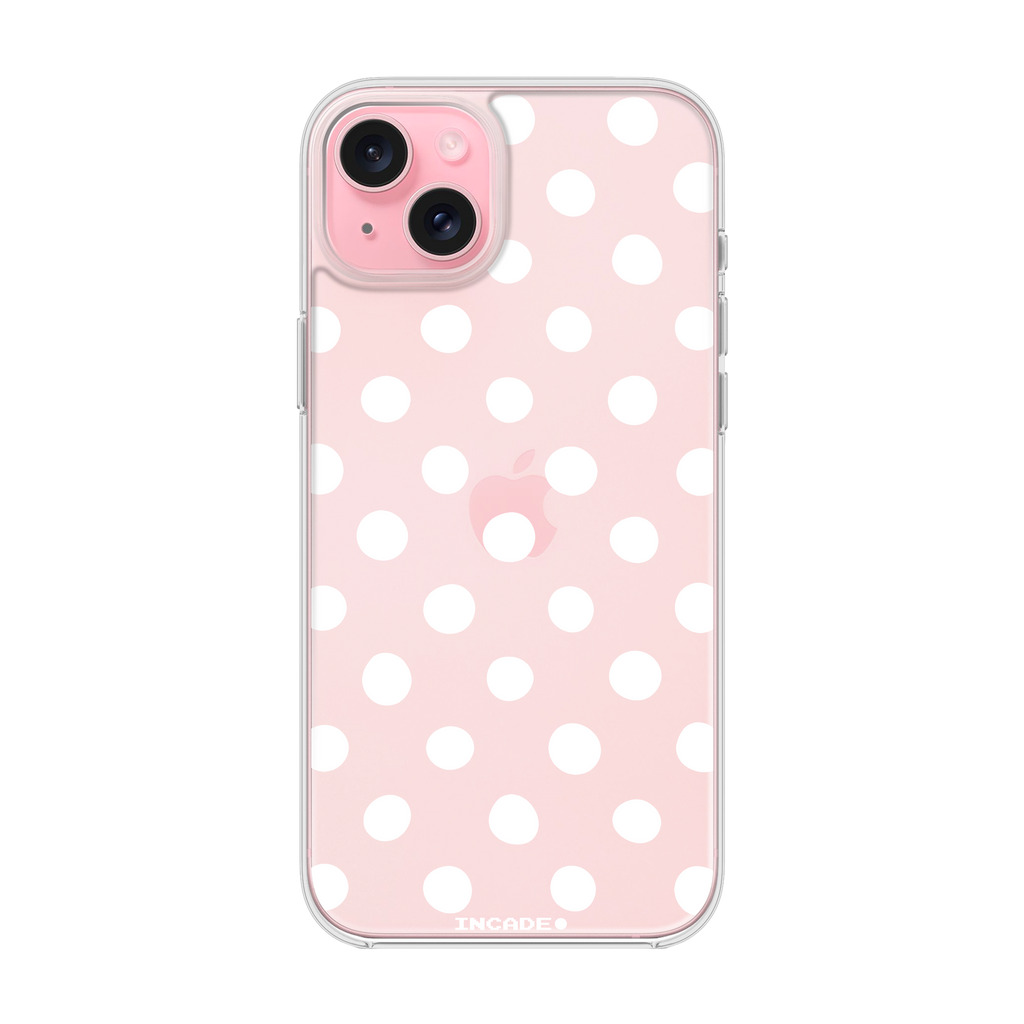 iPhone 15 Plus POLKADOT WHITE