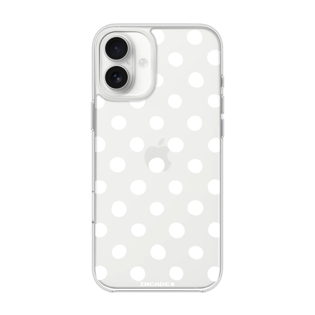 iPhone 16 Plus POLKADOT WHITE