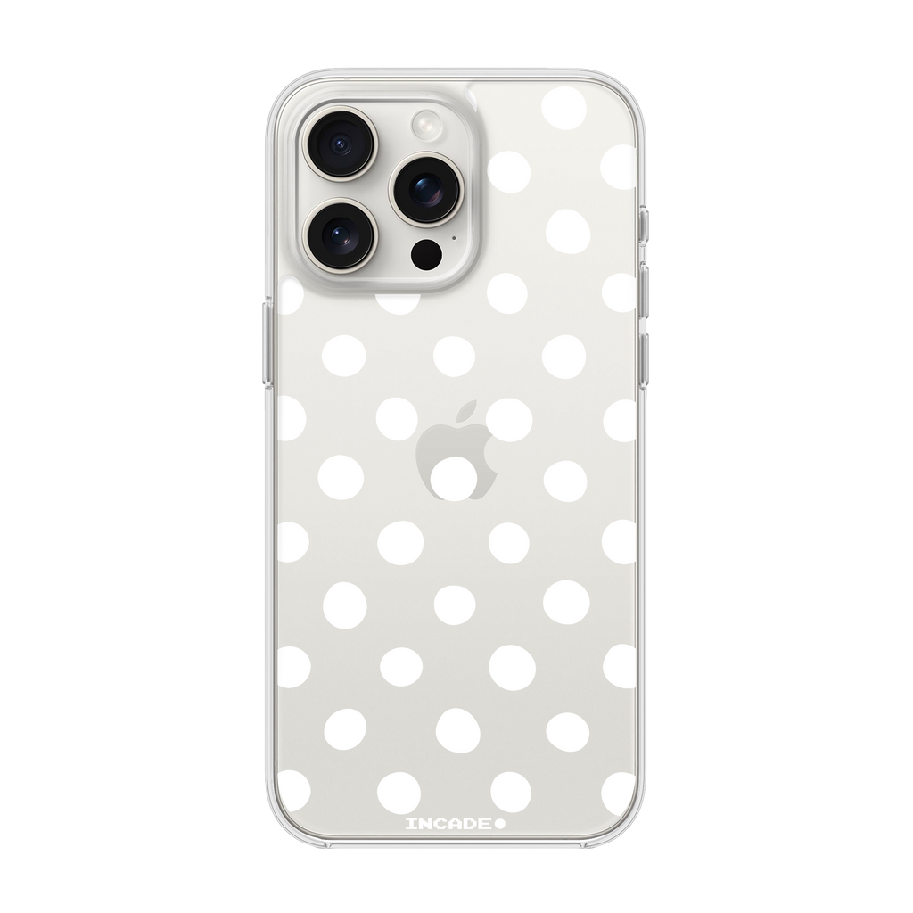 iPhone 15 Pro Max POLKADOT WHITE