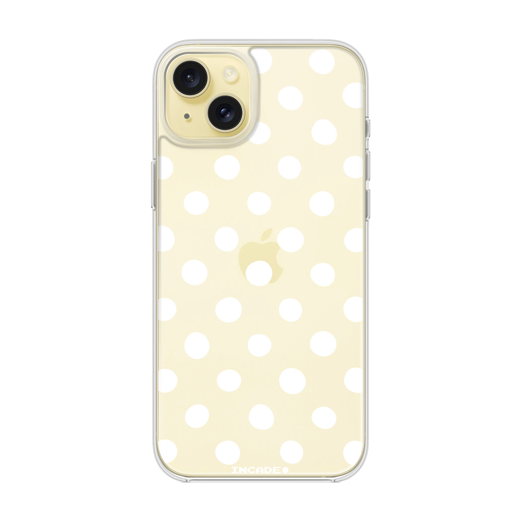iPhone 15 Plus POLKADOT WHITE