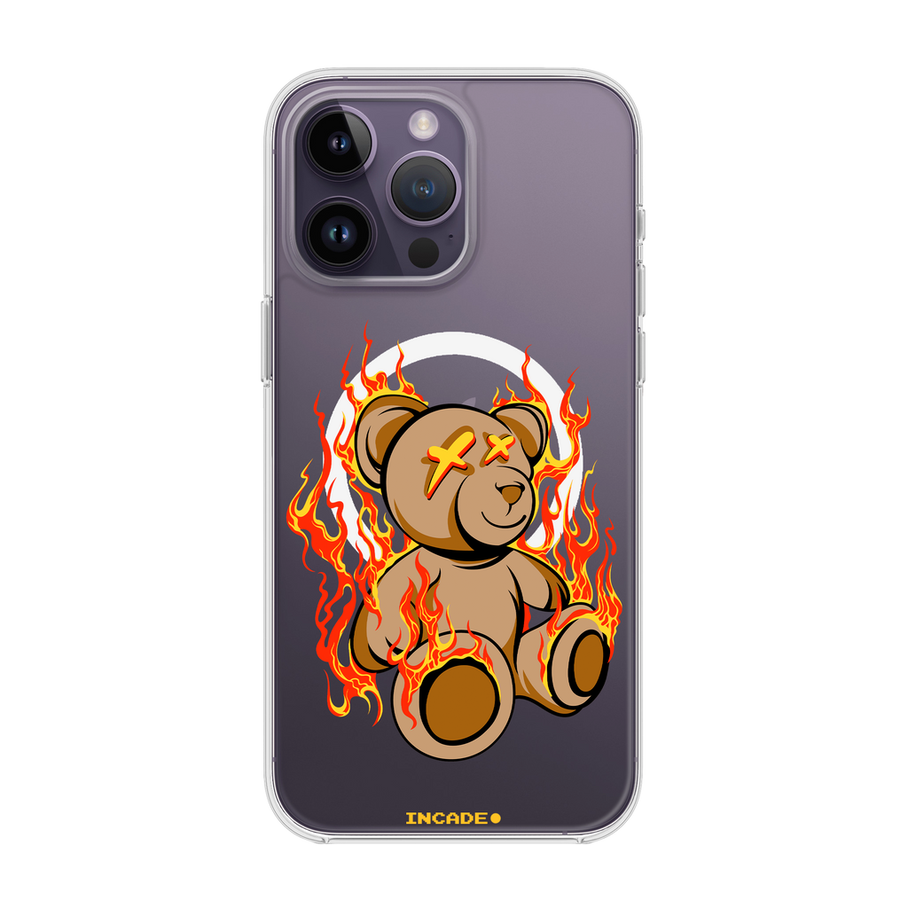 iPhone 14 Pro on fire