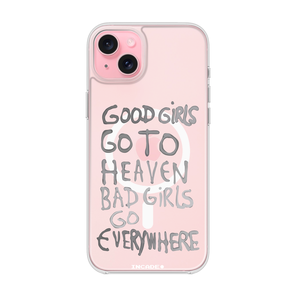 iPhone 15 Plus bad girl silver