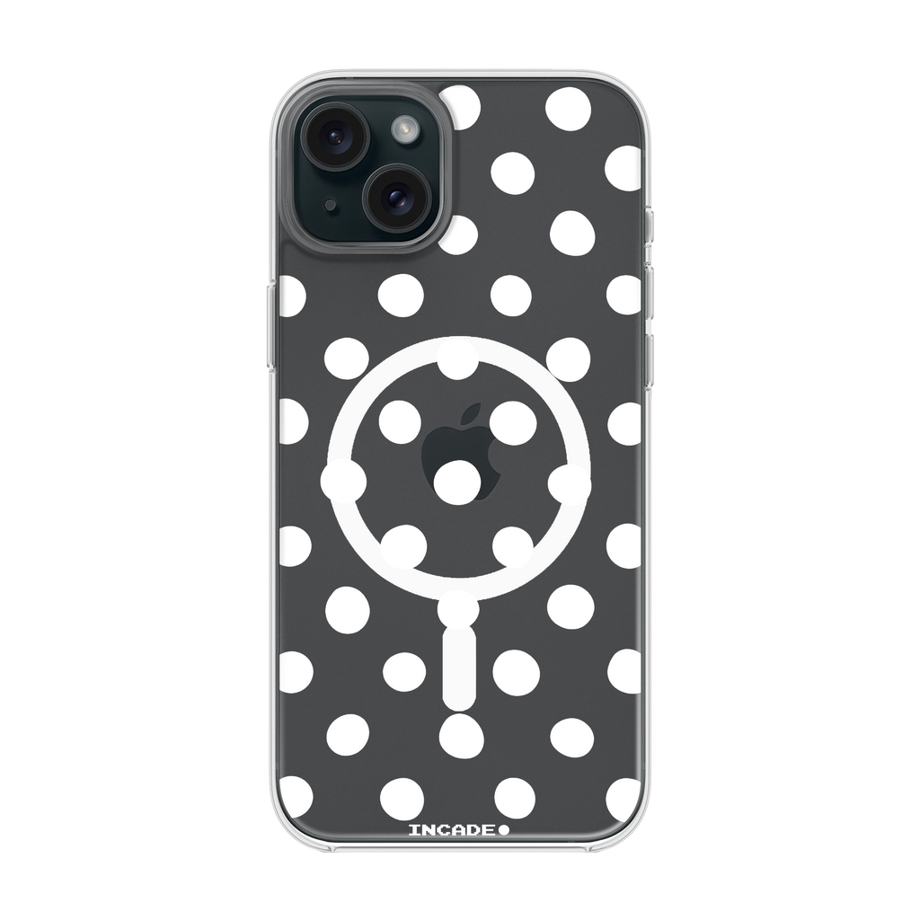 iPhone 15 Plus POLKADOT WHITE