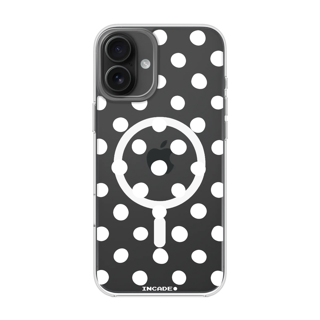 iPhone 16 Plus POLKADOT WHITE