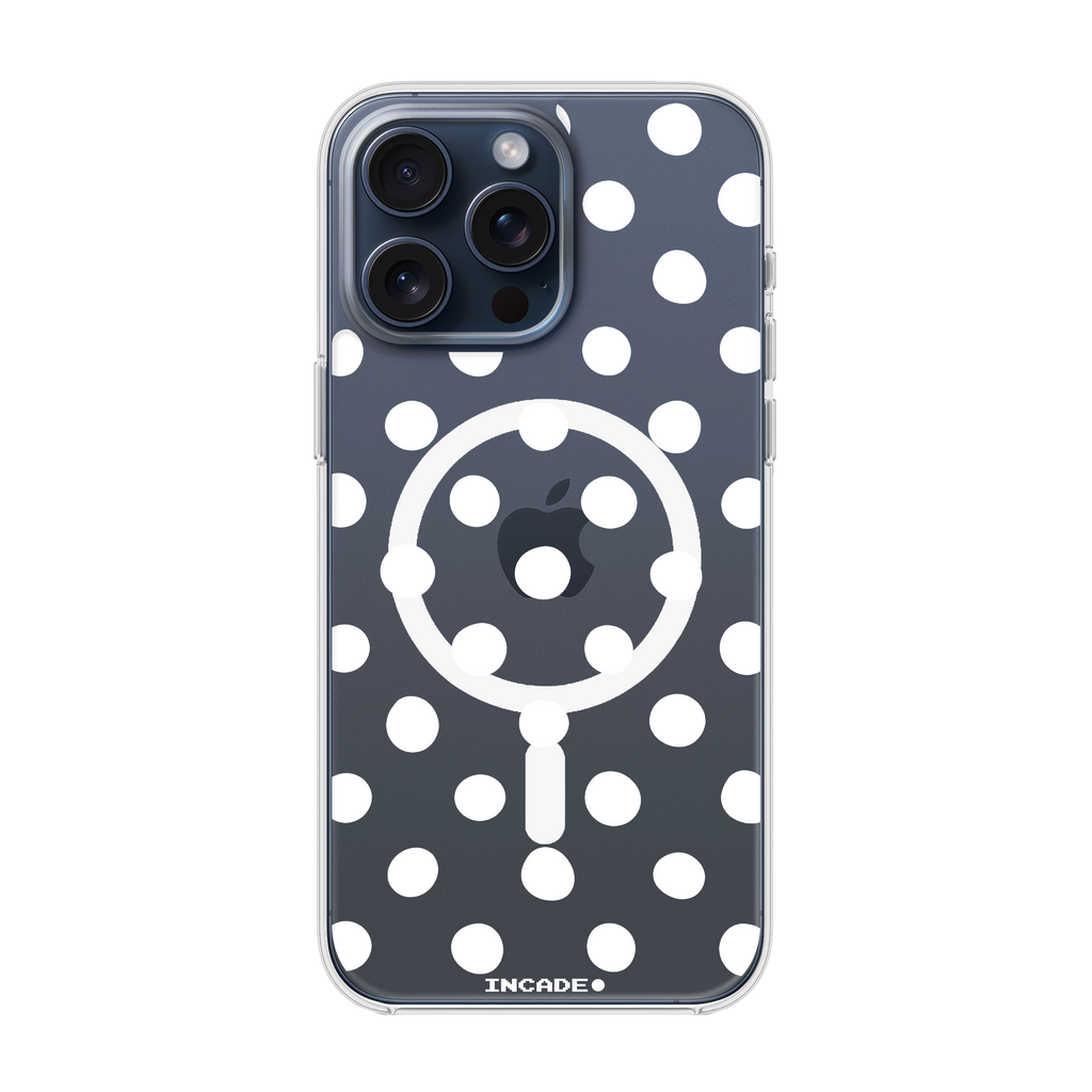 iPhone 15 Pro Max POLKADOT WHITE