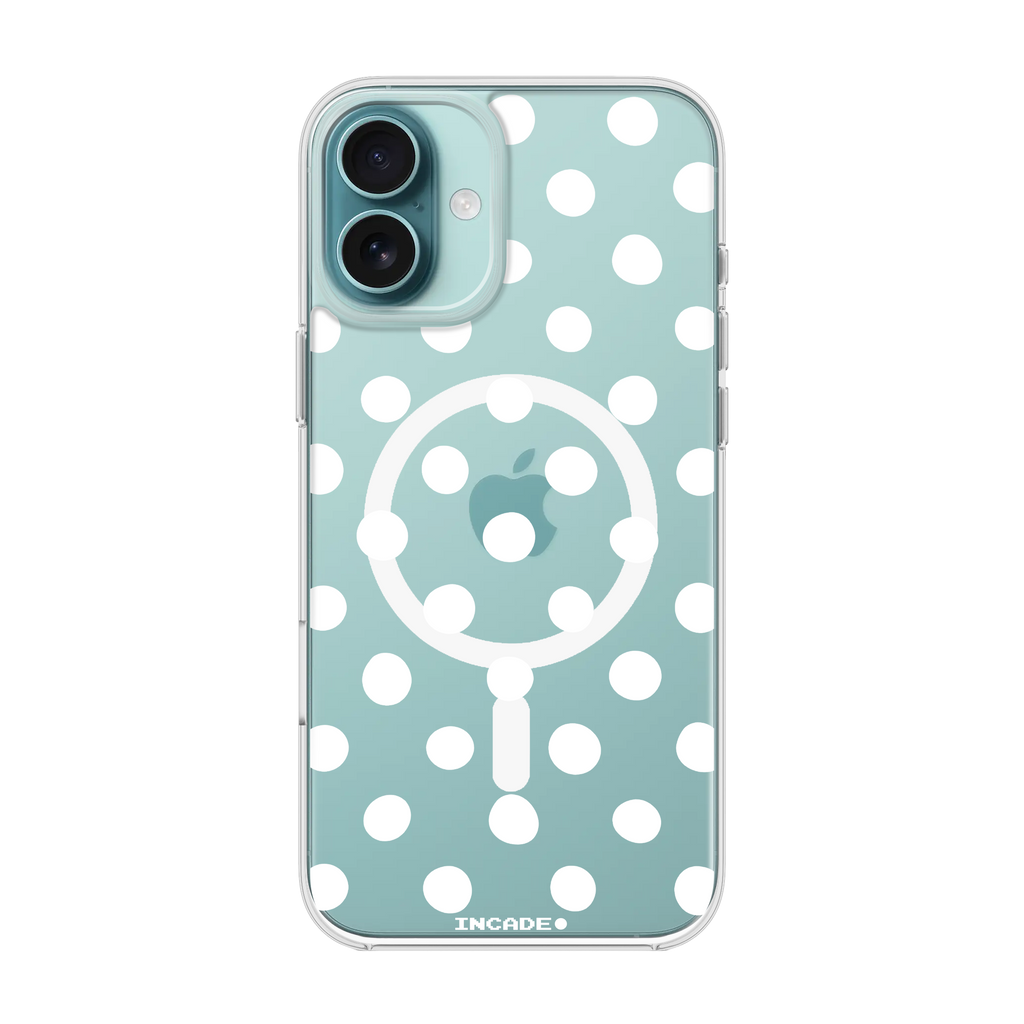 iPhone 16 Plus POLKADOT WHITE
