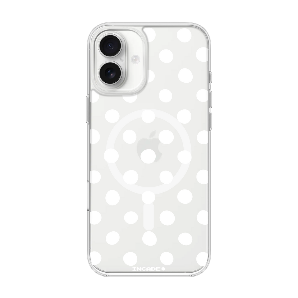 iPhone 16 POLKADOT WHITE
