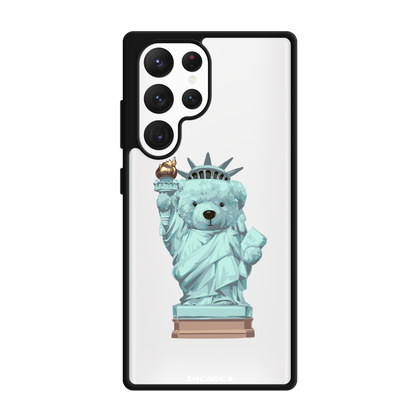 Чохол для Galaxy S22 Ultra з принтом BEAR LIBERTY