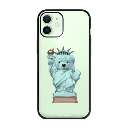 Чохол для iPhone 12 з принтом BEAR LIBERTY