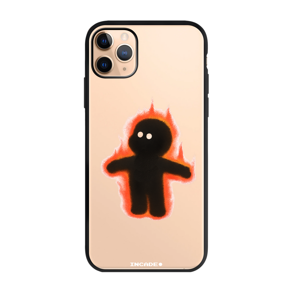 Чохол для iPhone 11 Pro з принтом BOY FIRE — вид збоку