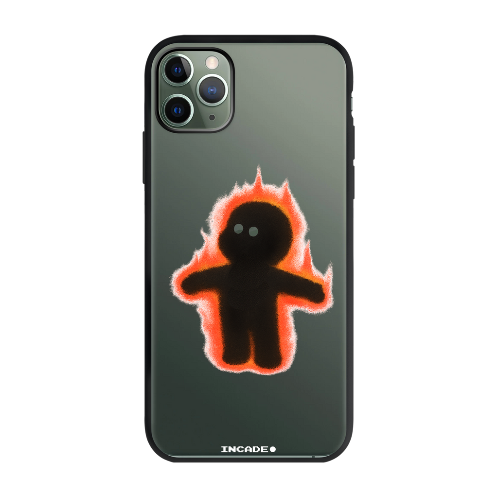 Чохол для iPhone 11 Pro з принтом BOY FIRE — деталь принту