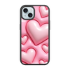 Чохол для iPhone 15 Plus з принтом BUBBLE HEARTS