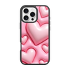 Чохол для iPhone 16 Pro Max з принтом BUBBLE HEARTS
