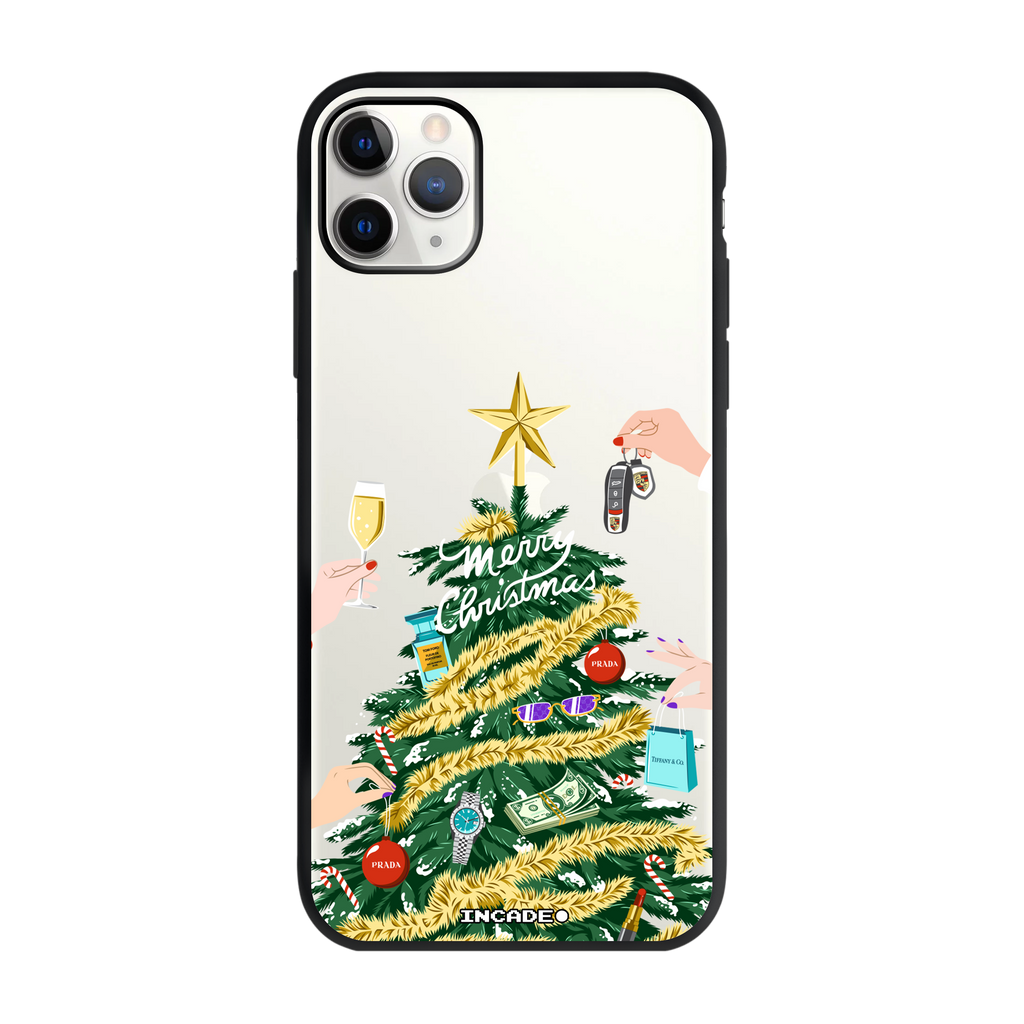Чохол для iPhone 11 Pro CHRISTMAS silver — INCADE Elite