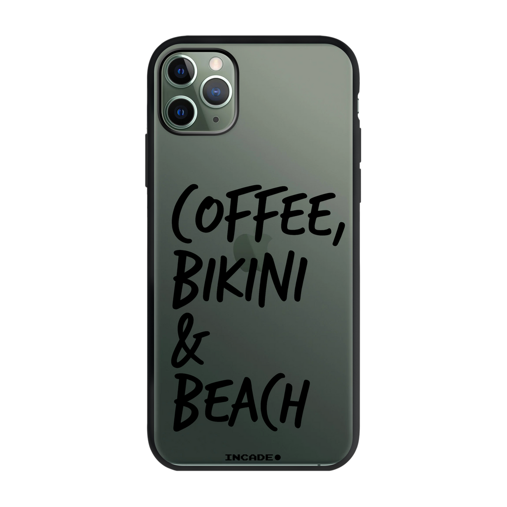 Чохол для iPhone 11 Pro з принтом COFFEE — вид збоку