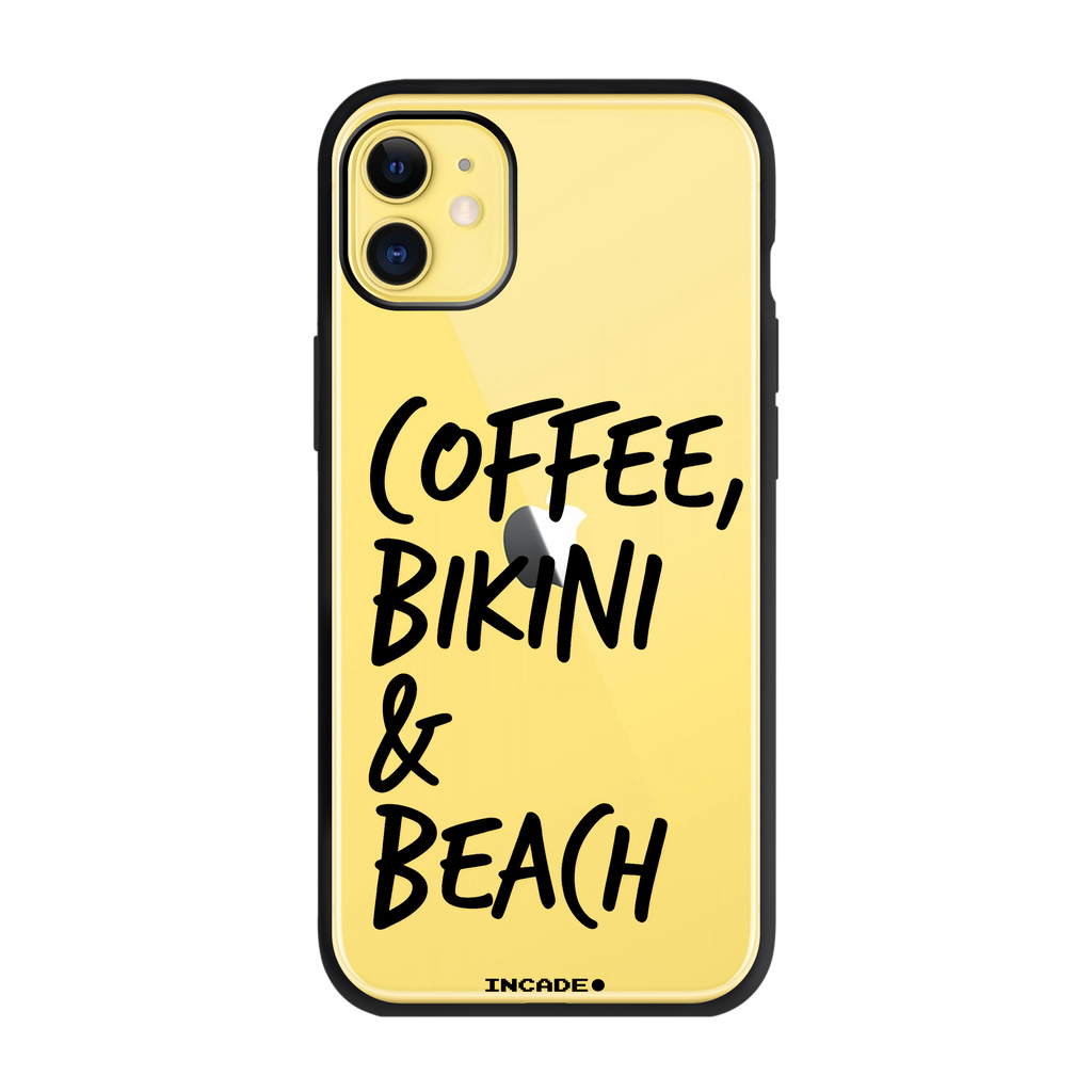 Чохол для iPhone 11 з принтом COFFEE — вид збоку