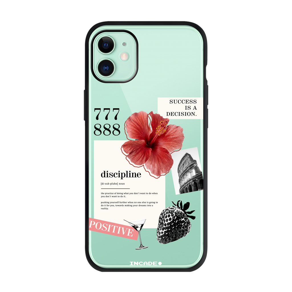Чохол для iPhone 11 DISCIPLINE green — INCADE Elite