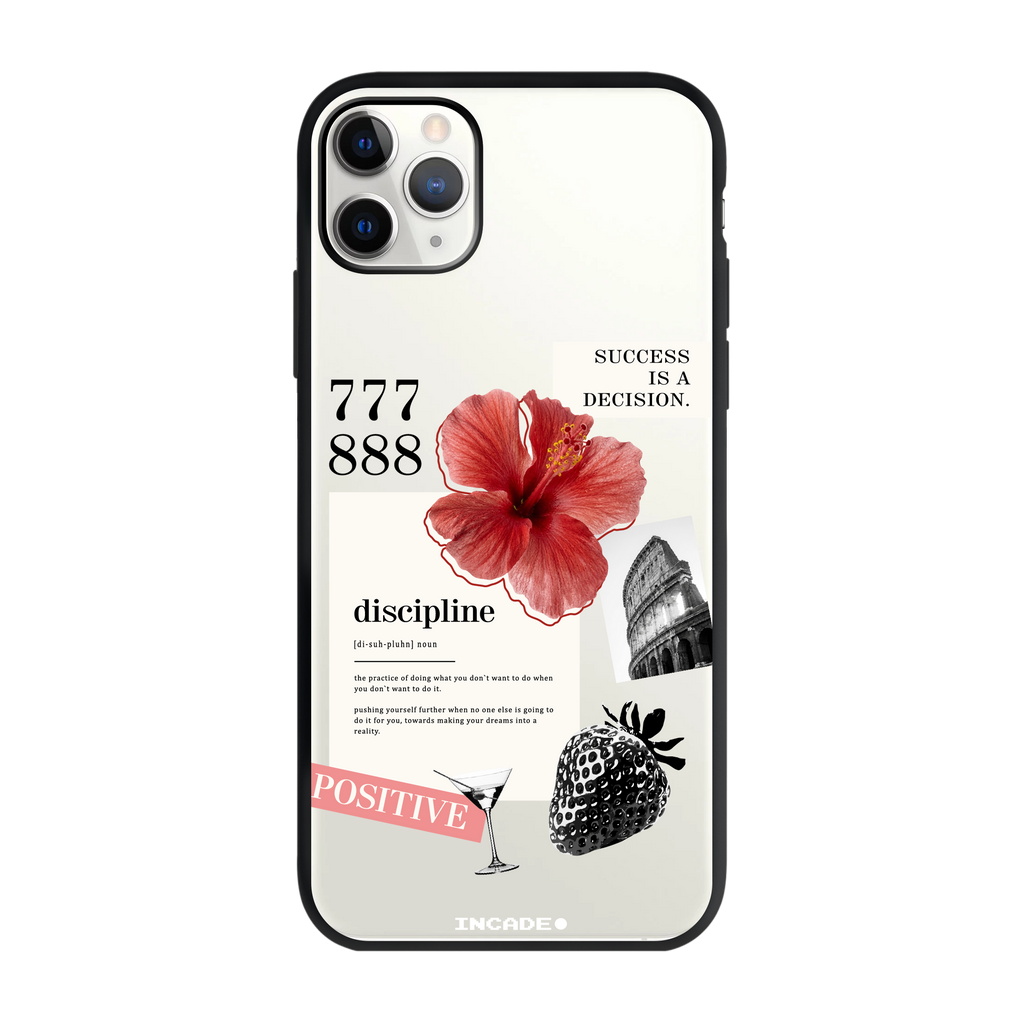 Чохол для iPhone 11 Pro DISCIPLINE silver — INCADE Elite