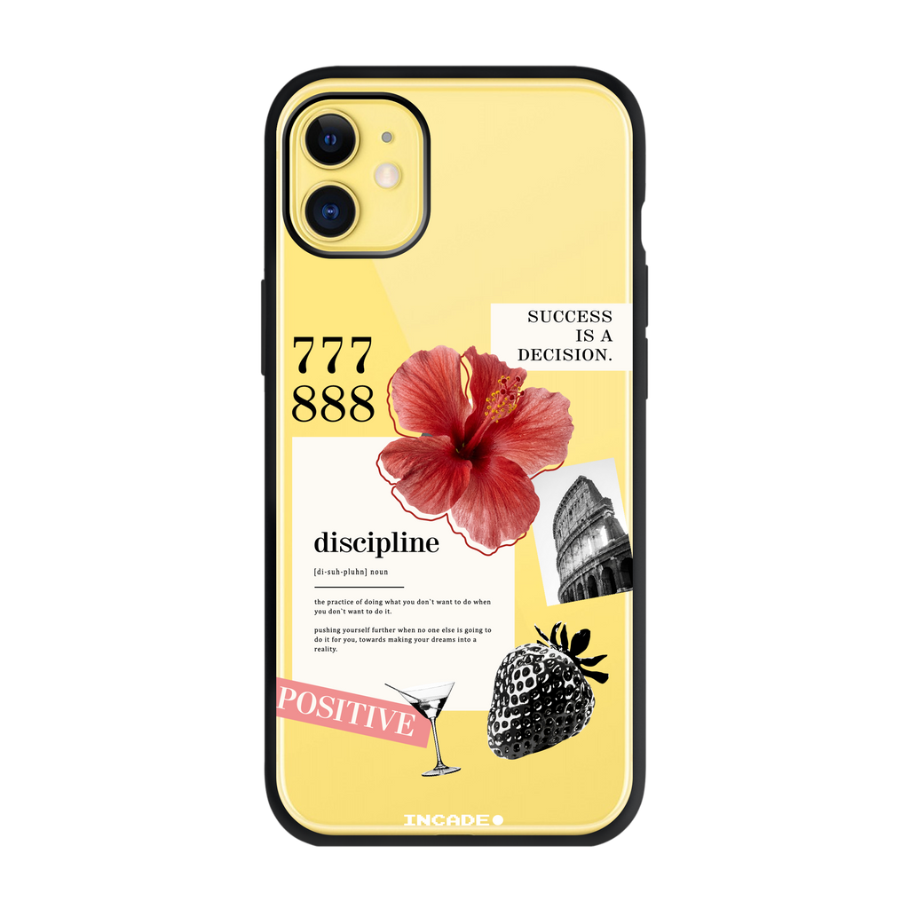 Чохол для iPhone 11 DISCIPLINE yellow — INCADE Elite