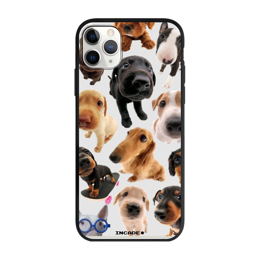 Чохол для iPhone 11 Pro з принтом DOGS — вид збоку