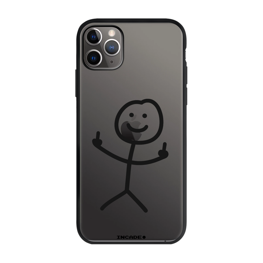 Чохол для iPhone 11 Pro з принтом DUDE — вид збоку