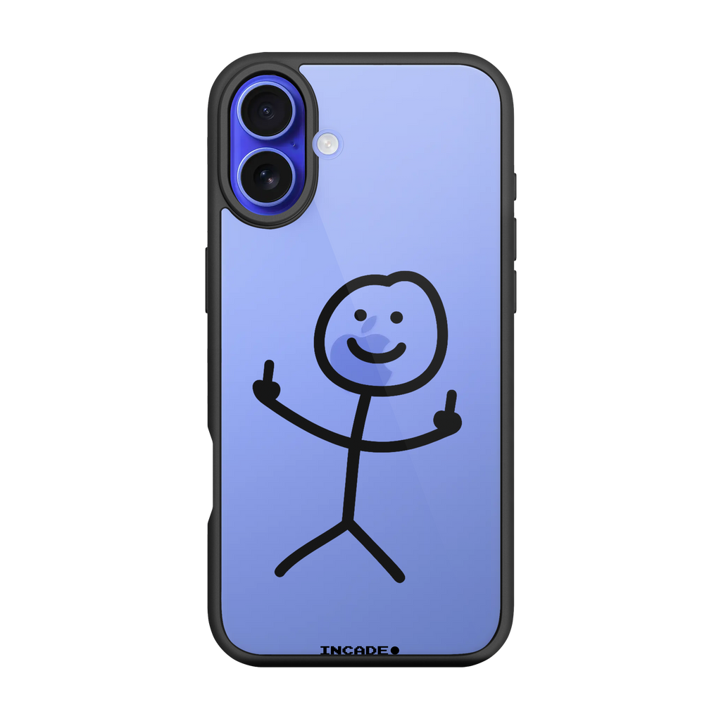 Чохол для iPhone 16 Plus з принтом DUDE