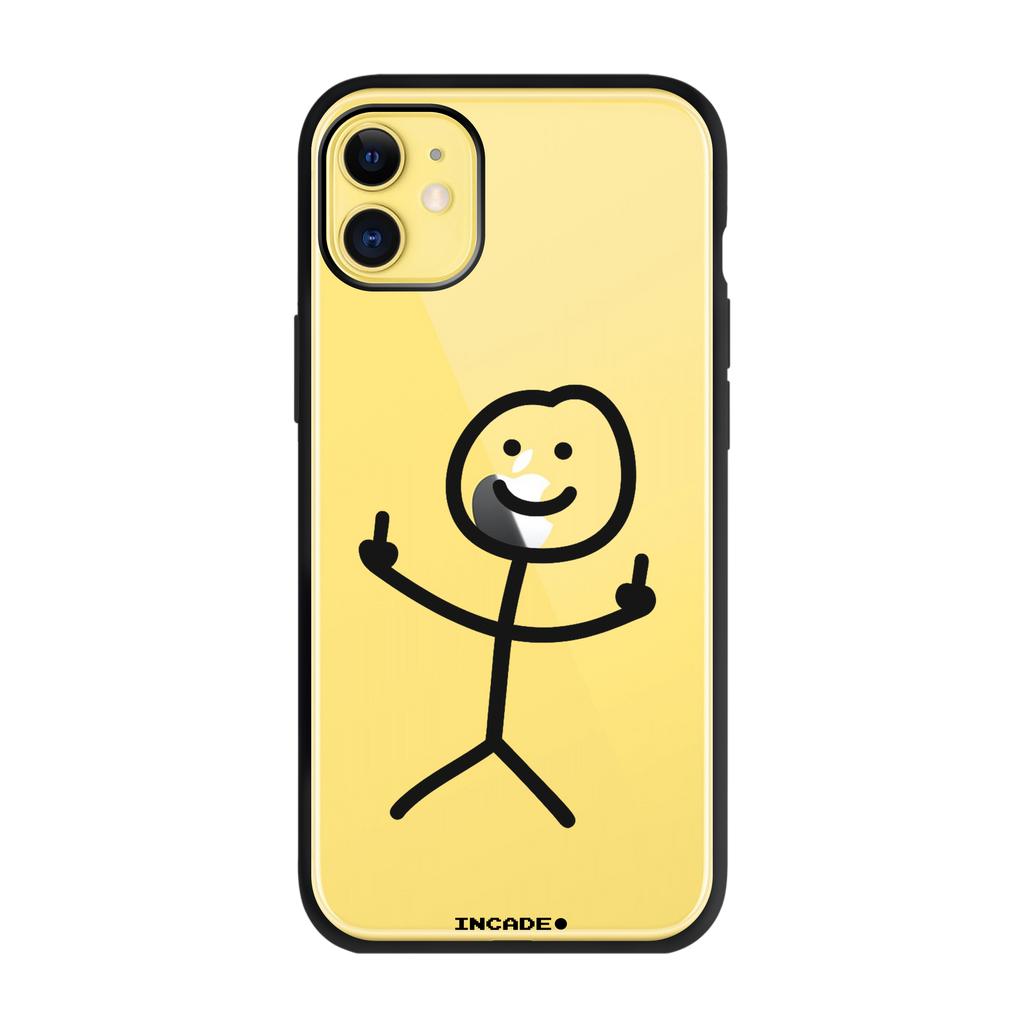 Чохол для iPhone 11 з принтом DUDE — вид спереду