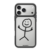 Чохол для iPhone 17 Pro Max з принтом DUDE