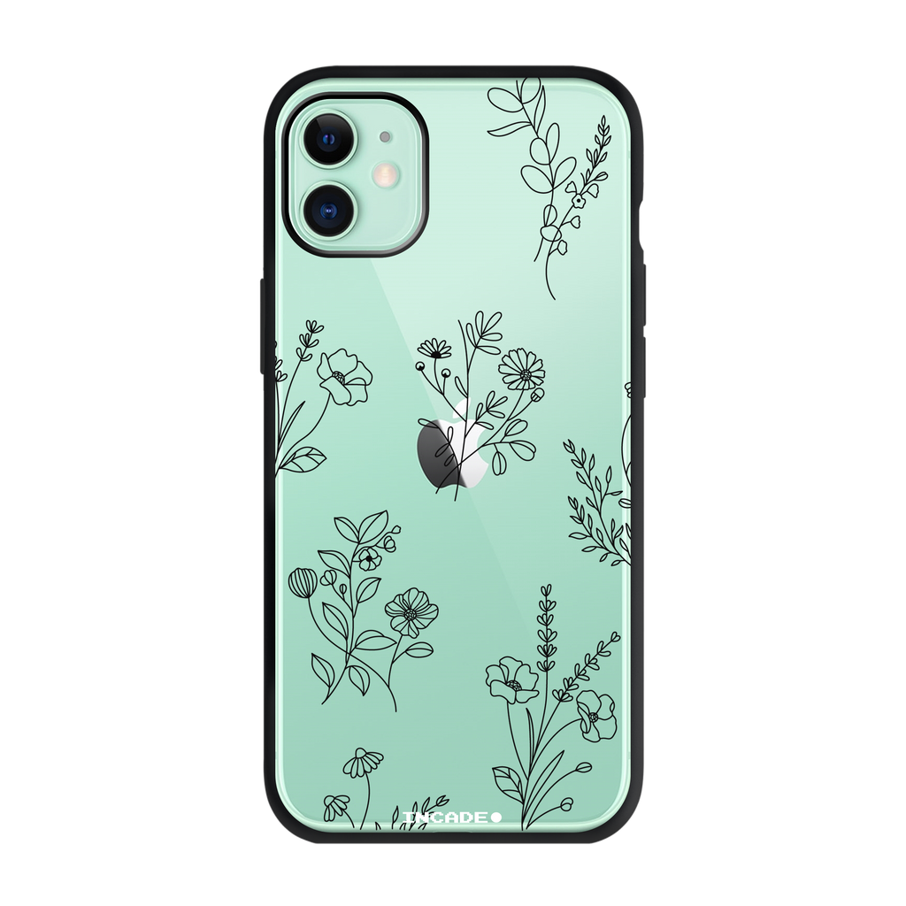 Чохол для iPhone 11 з принтом FLOWERS