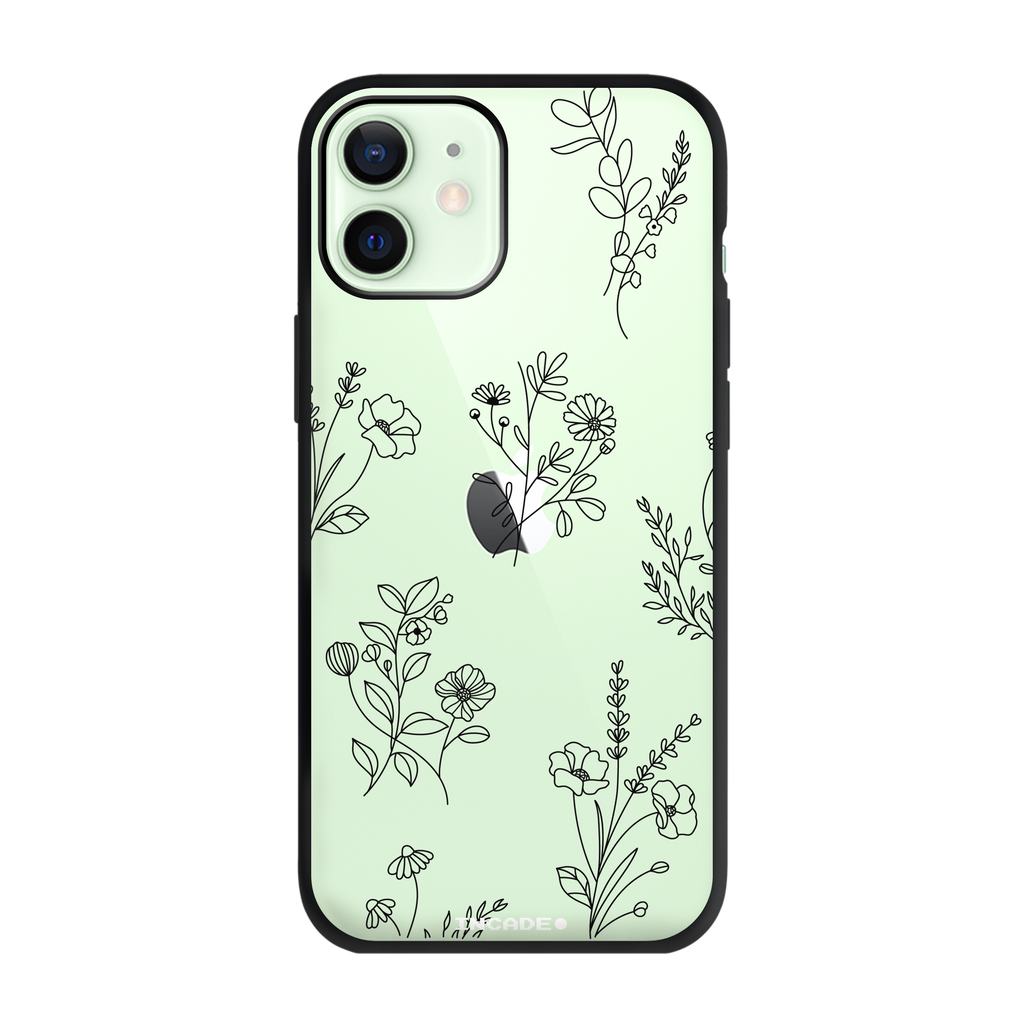 Чохол для iPhone 12 з принтом FLOWERS