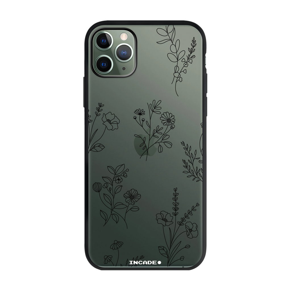 Чохол для iPhone 11 Pro з принтом FLOWERS — вид збоку