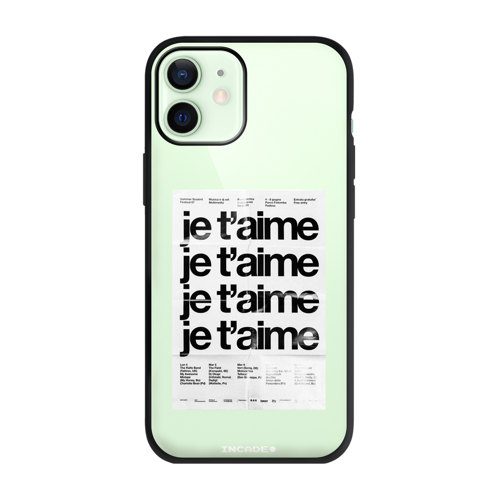 Чохол для iPhone 12 з принтом JE TAIME