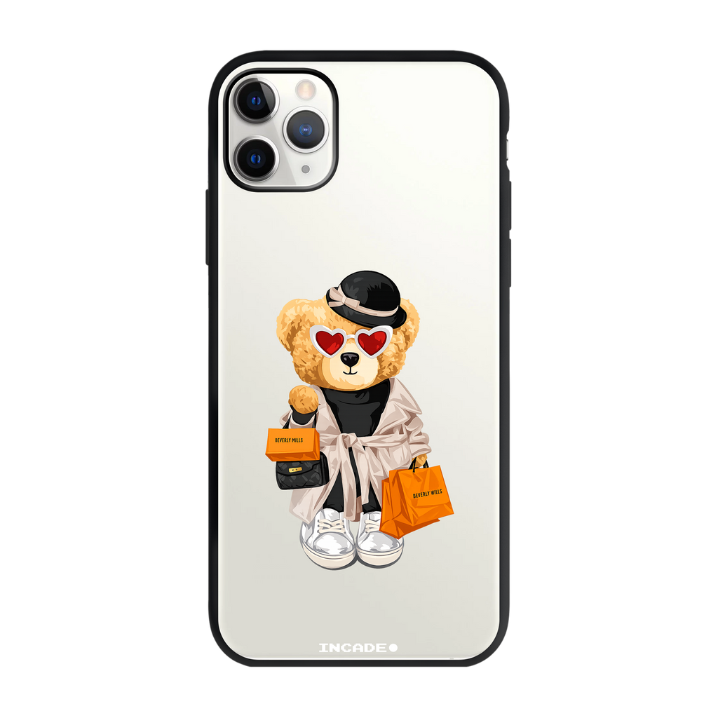Чохол для iPhone 11 Pro з принтом LADY BEAR — вид збоку