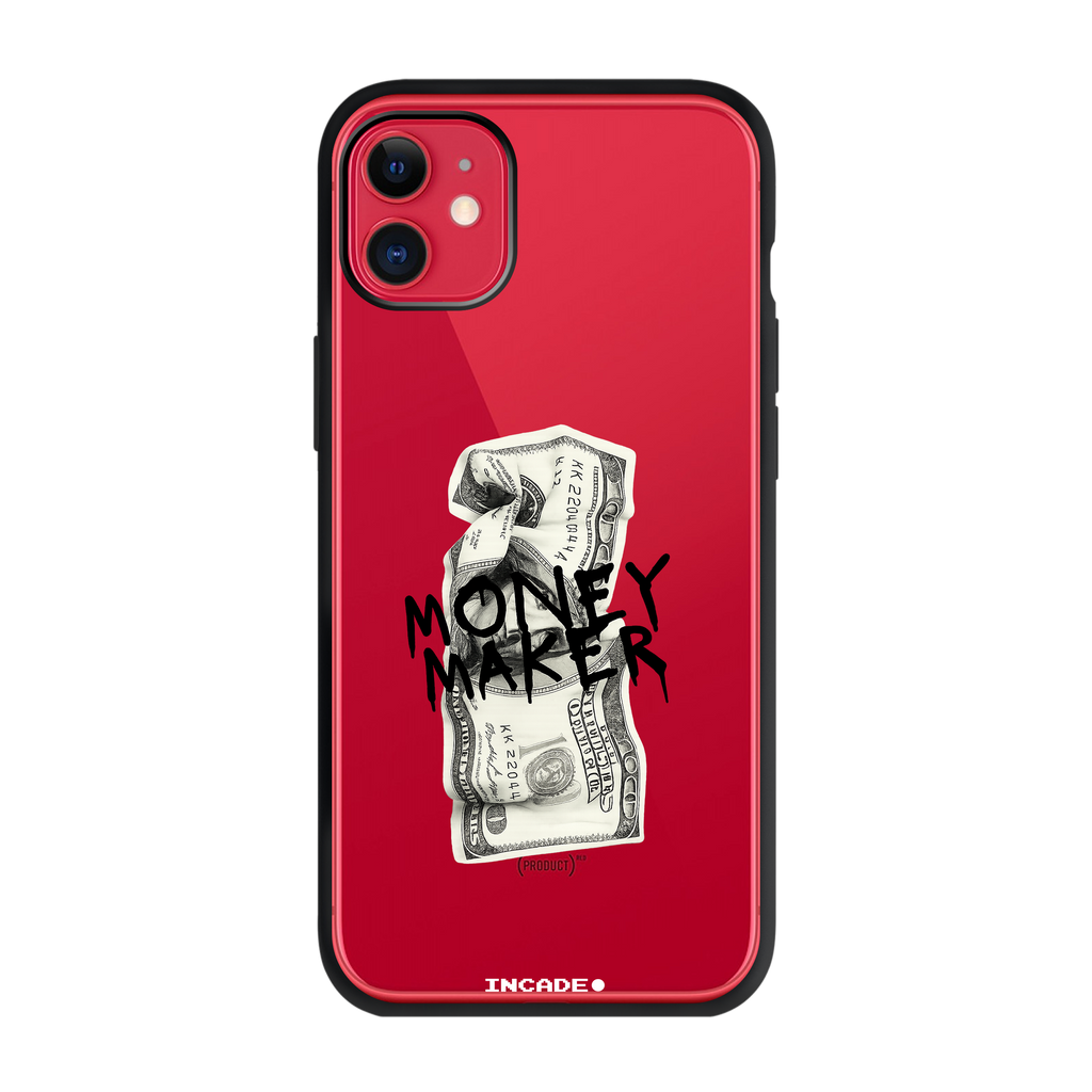 Чохол для iPhone 11 з принтом MAKER — вид збоку
