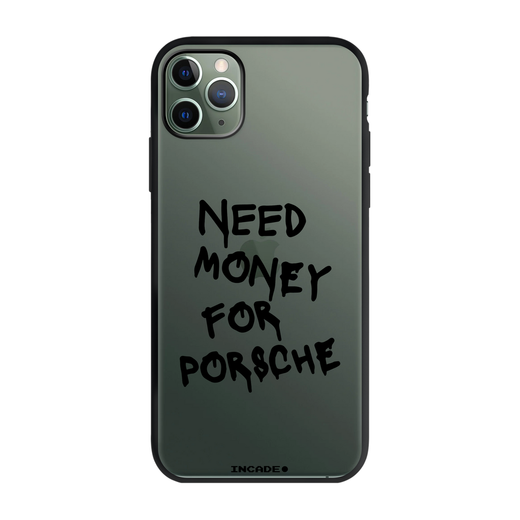 Чохол для iPhone 11 Pro з принтом NEED MONEY — деталь принту